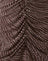 Abstract Polka Flock Brown