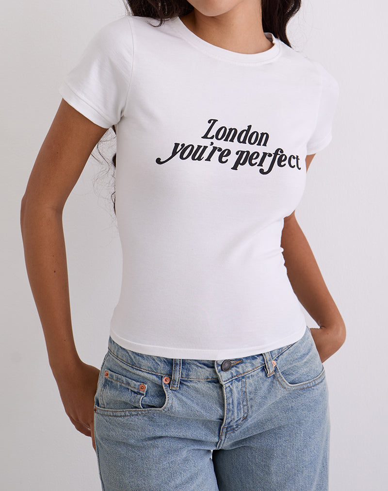 Image of Limited Edition London You're Perfect Tee