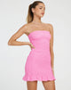 image of Takiyo Mini Dress in Bubblegum