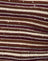  Shimmer Stripe Knit Rust