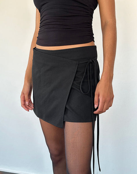 【THE MOZZ】Nice Wrap Skirt Pants Skirt-Style Wrap Pants – Pixie Rebels