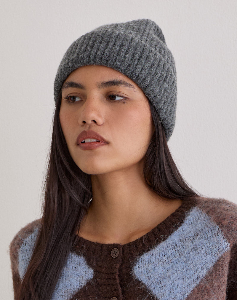 Image of Tano Beanie in Dark Grey