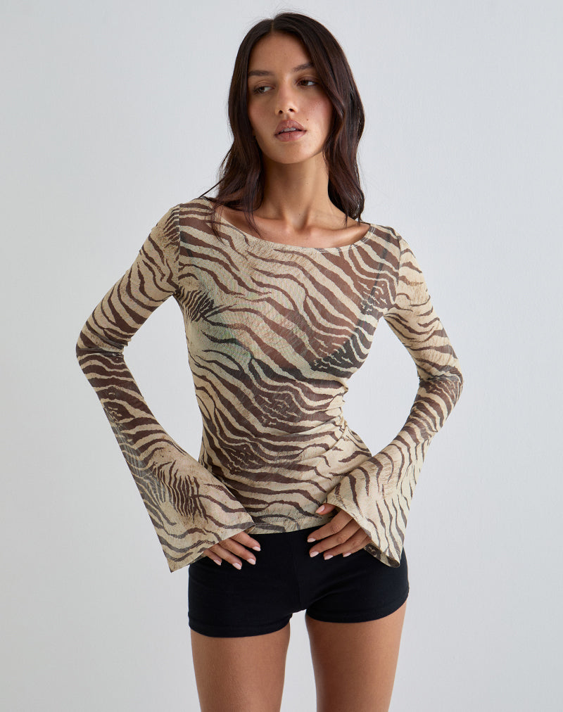 Body a maniche lunghe in filo lamé - Donna Body a maniche lunghe in filo lamé - Donna