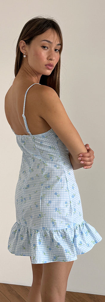 Tiva Short Dress in Multicolor
