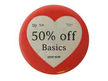 UP TO 50% OFF BASICS