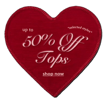 UP TO 50% OFF TOPS