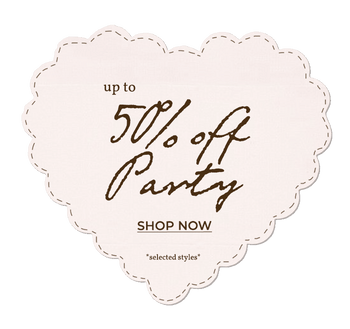 UP TO 50% OFF PARTY