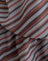 Chiffon Grey and Maroon Diagonal Stripe