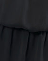  Black Chiffon with Lining
