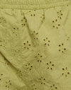 Little Daisy Broderie Lime