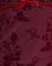 Botanical Flower Maroon