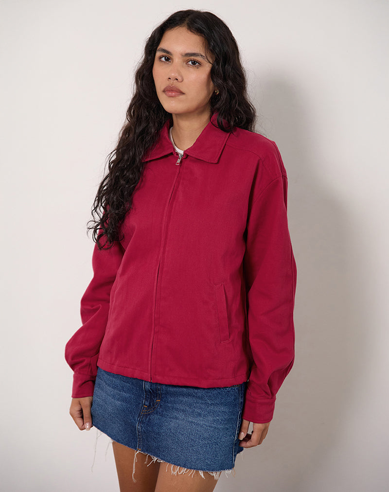 Image of Vita Bomber Jacket in Adrenaline Red