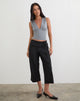 Image of Wamari Capri Trouser in Tailoring Black