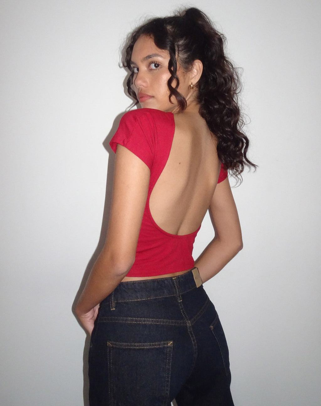 Adrenaline Red Mini Dress | Jinsuen – motelrocks-com-us