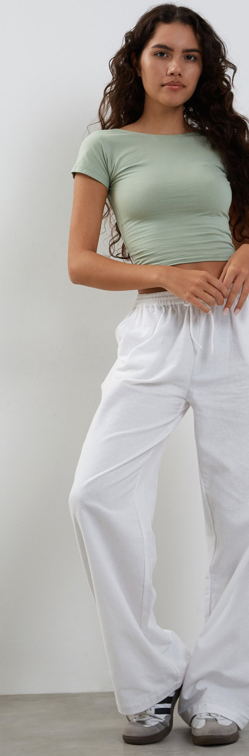 Desert Sage Twist Top-Large