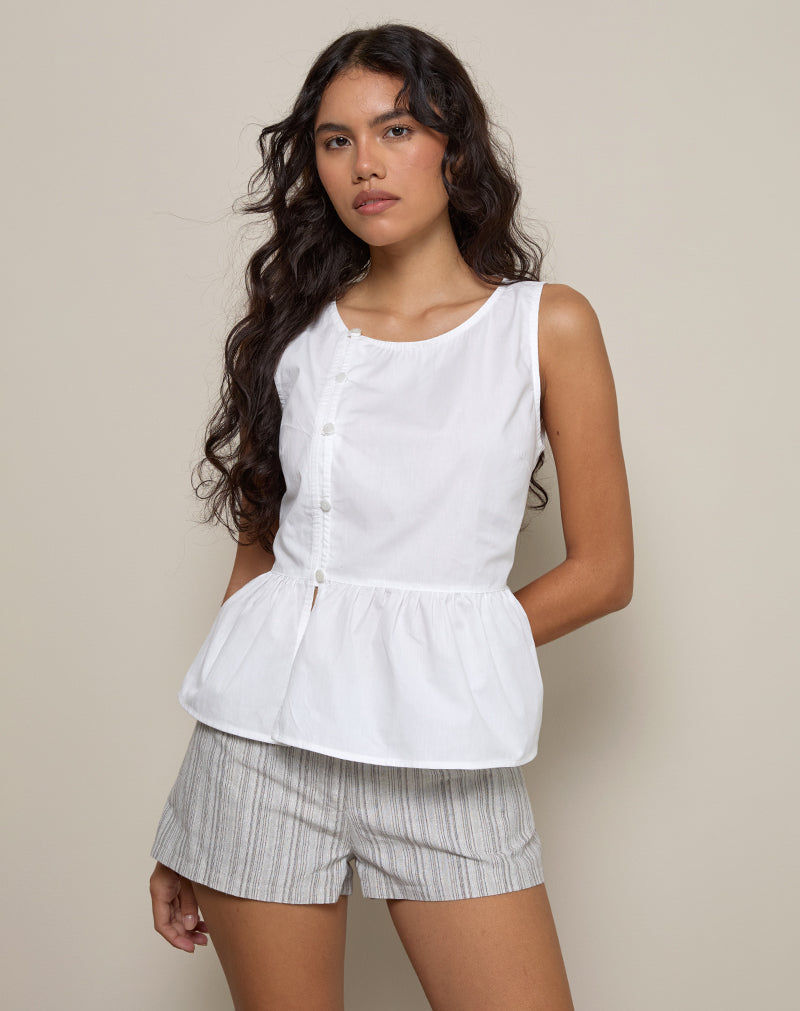 WRAP BLOUSE WITH YOKE CINEMA PARADISO