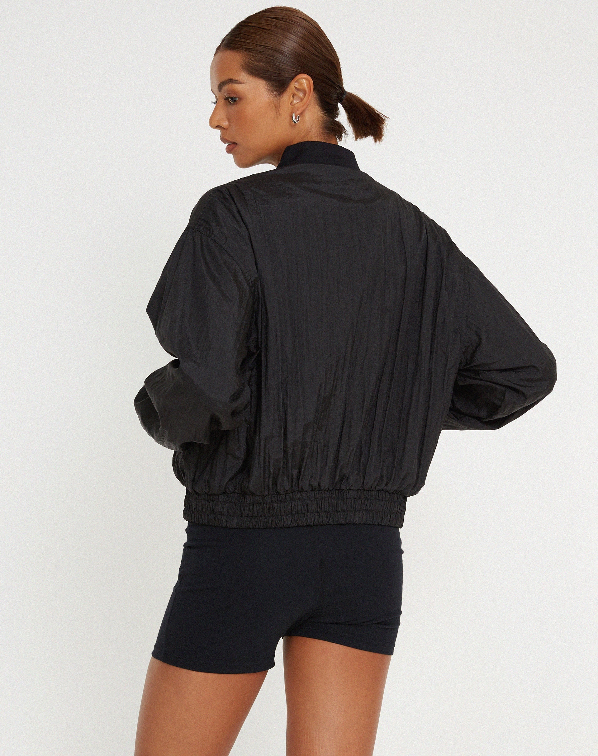 image of Yuu Shell Jacket in Black