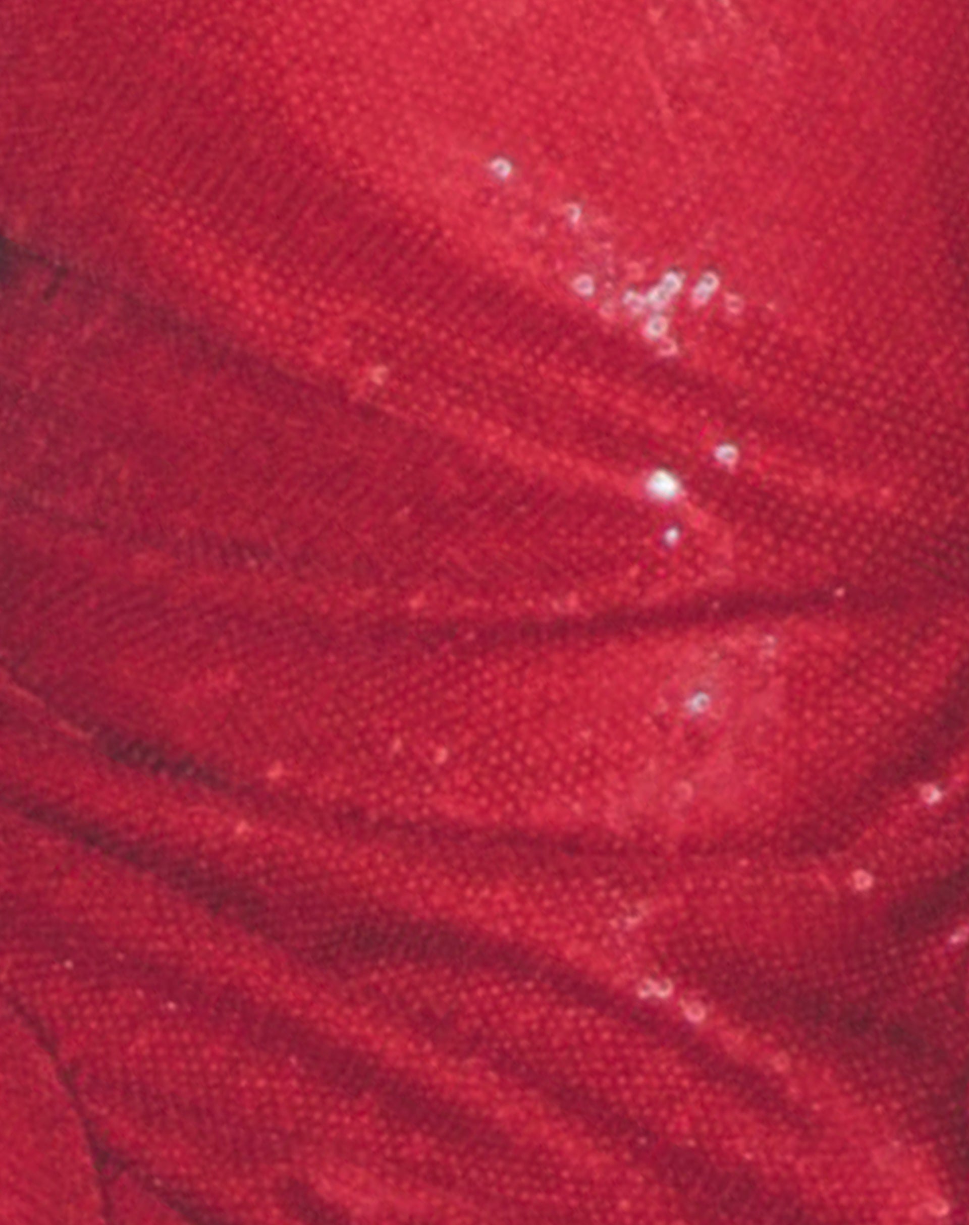Red Sequin Mini Sleeveless Dress