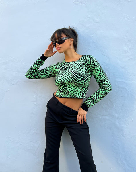 ★andar★ Pala Yogini Crop Tee Grey Dream Crop Top – Soulgani Activewear