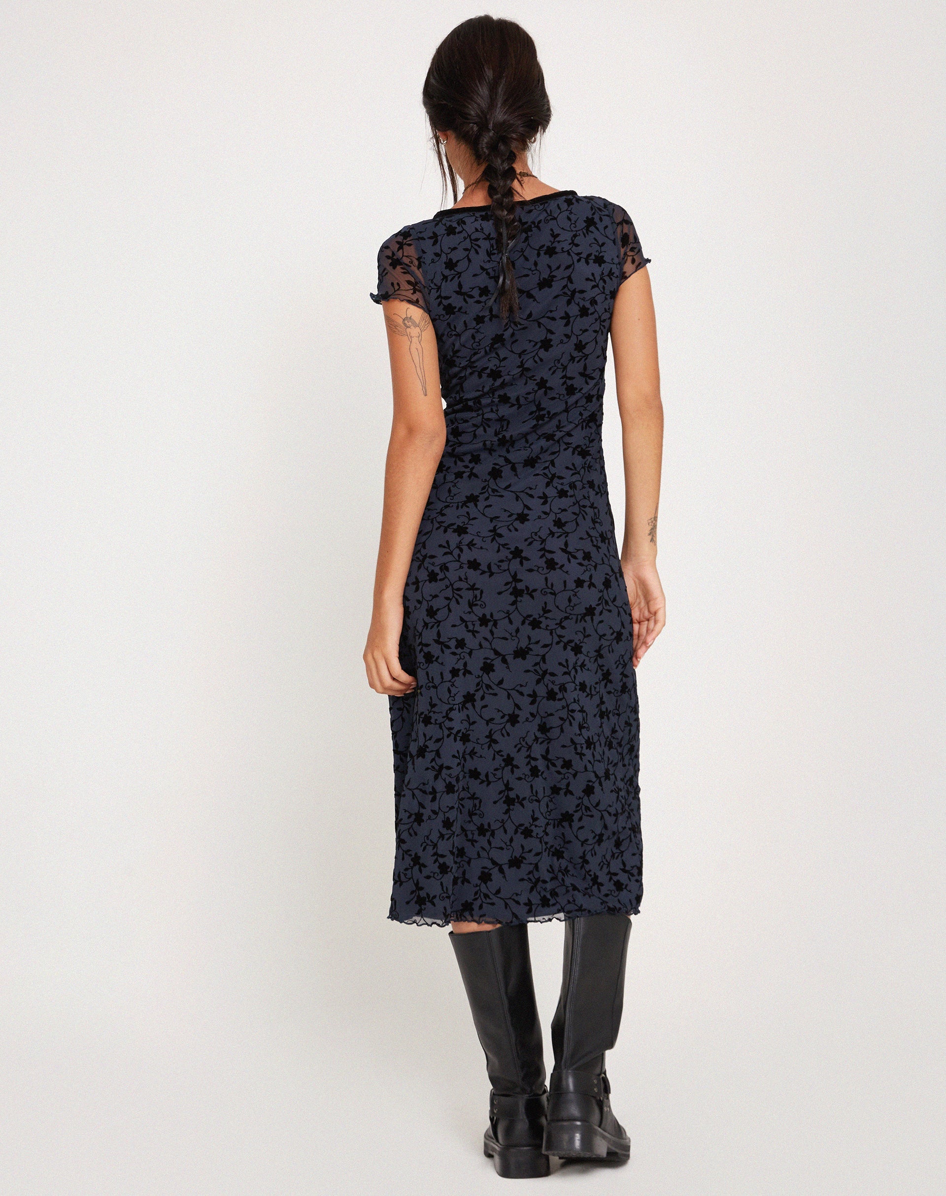 日本廉価 Rosarymoon Flocky Flower Cami Dress | everestdg.com