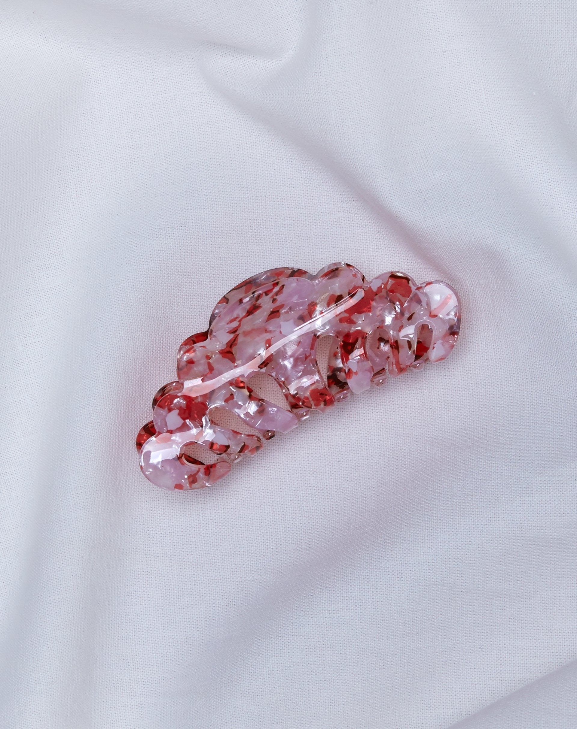 Image of Valvia Hair Claw in Pink Multi
