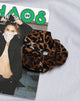 Image of Scrunchie in Night Leopard Brown