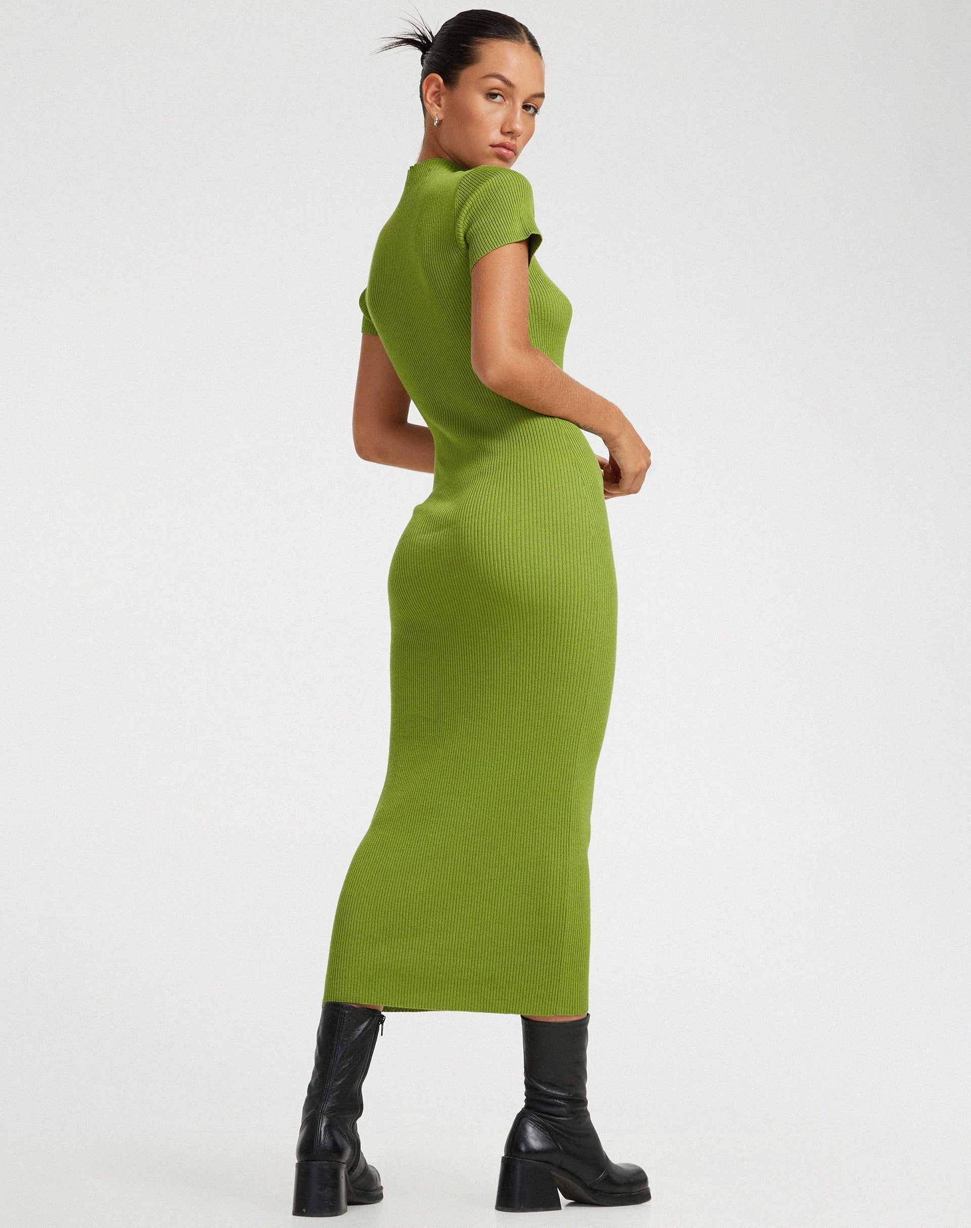 Golden Lime Afiqah Dress main image 0