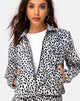 Image of Agatha Jacket in Dalmatian