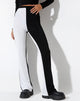 image of Anson Trouser in Crepe Black and White