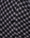 Mesh Diagonal Dogtooth Black and Tan