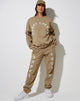 Image of Ted Sweatshirt in Eucalyptus Angel Energy Embro