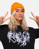 Image of Beanie Hat in Sour Orange