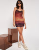Image of Benny Bodycon Dress in Sunset Melt
