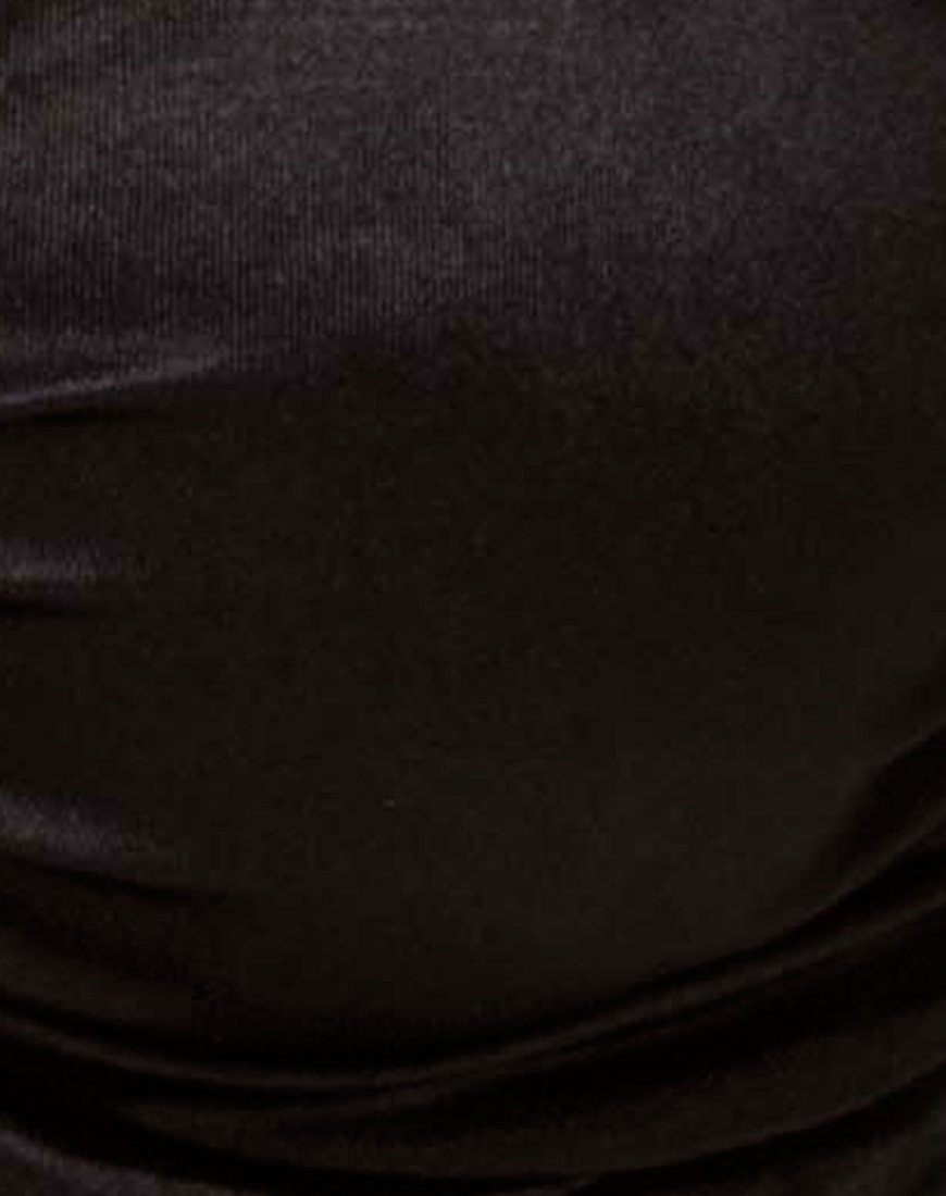 Image of Bo Bandeau Bikini Bottom in Black