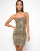 Image of Boco Bodycon Dress in Rar Leopard