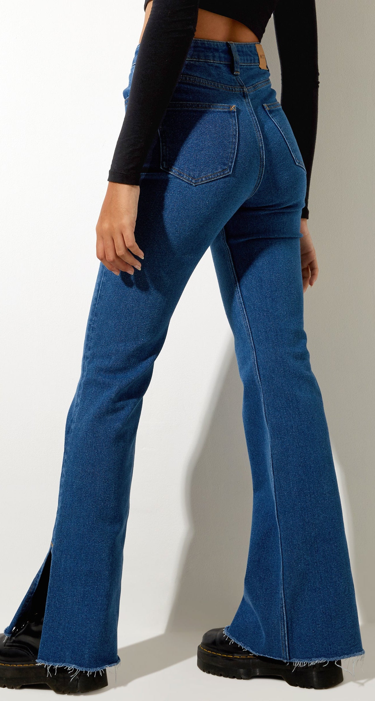 Boot Leg Jean in Mid Wash main image 0
