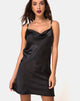 Image of Camala Dress in Satin Black