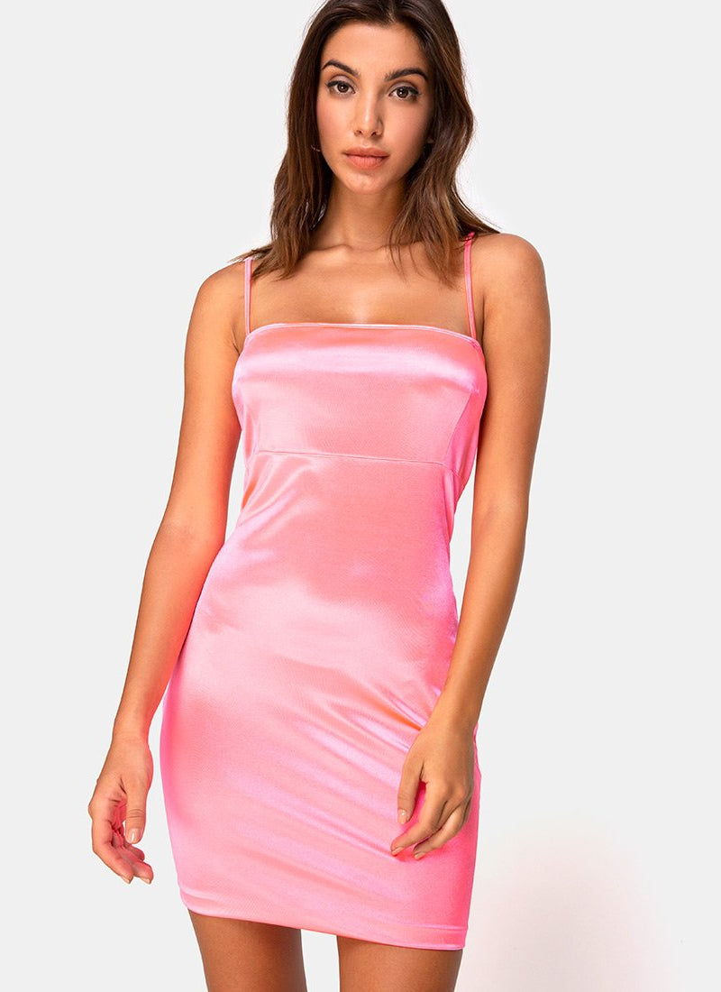 Cecile Dress - Jardin Pink