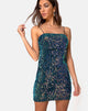 Image of Cecile Dress in Velvet Opal Shine Sequin