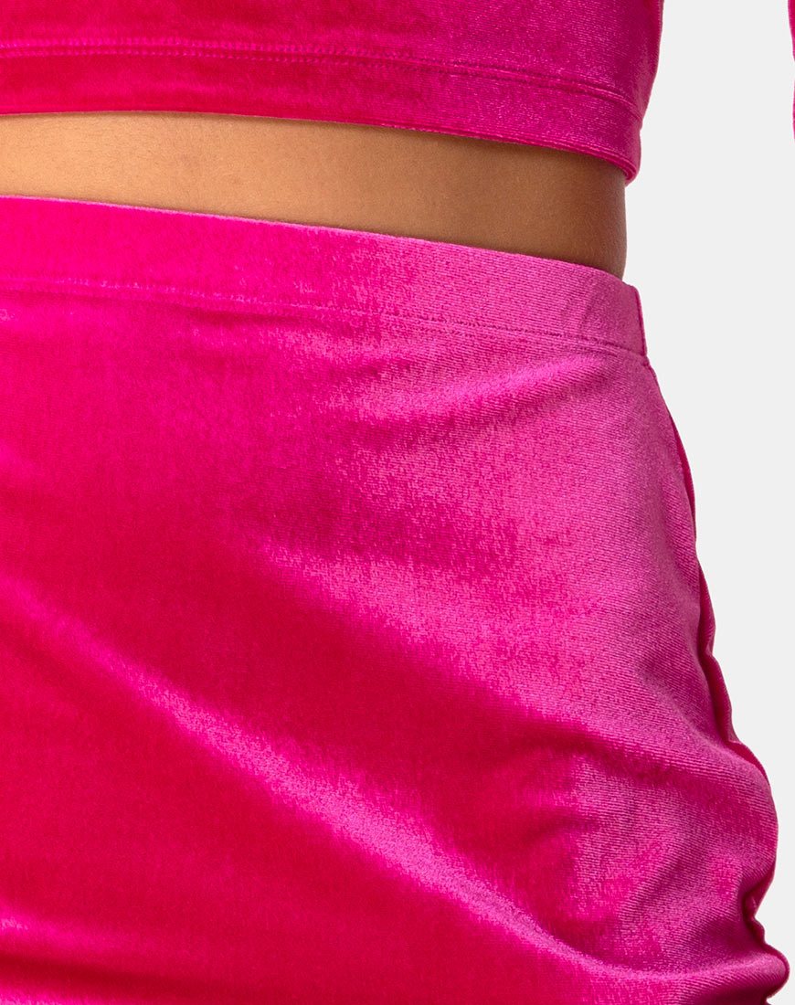 Image of Cheri Skirt in Velvet Pink