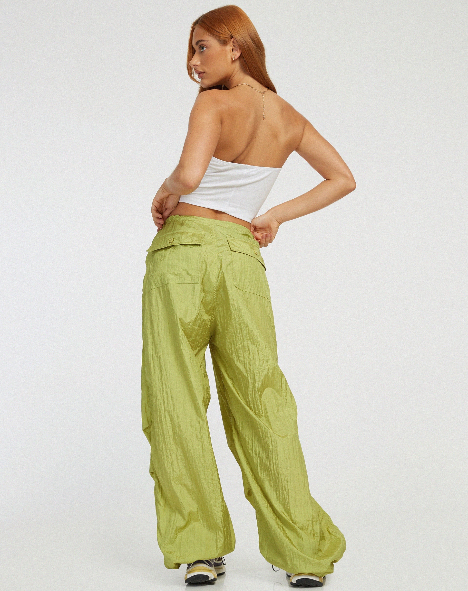 image of Chute Trouser in Pear Green