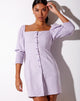 Image of Clea Dress in Violet