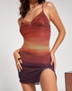 Image of Cony Mini Dress in Sunset Melt