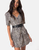 Image of Crosena Dress in Rar Leopard