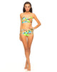 Image of Crystal Cut Out Bikini Bottom in Tropicana