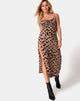 Image of Cypress Midi Dress in Flintstone