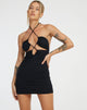 image of Cyra Cutout Dress in Black