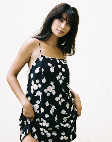 Salista Slip Dress in Grunge Daisy Floral Salista Slip Dress in Grunge Daisy Floral