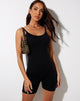 Image of Dalmi Unitard in Black