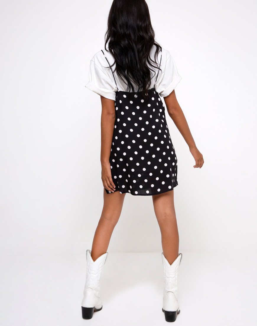 80's Polka Dot Black Slip Dress | Datista motelrocks-com-us 80's Polka Dot Black Slip Dress | Datista motelrocks-com-us